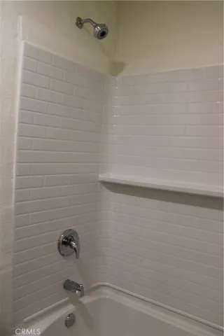 Hallway Bathroom New Tub and Emclosure