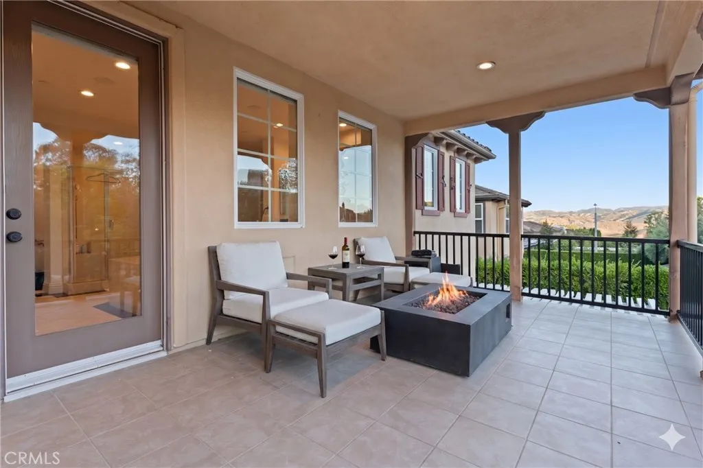 Balcony off Master