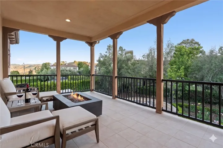 Balcony off Master