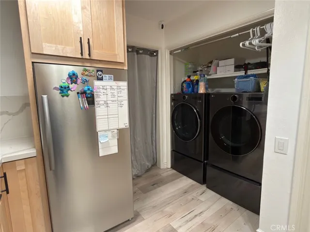 Washer and Dryer Area