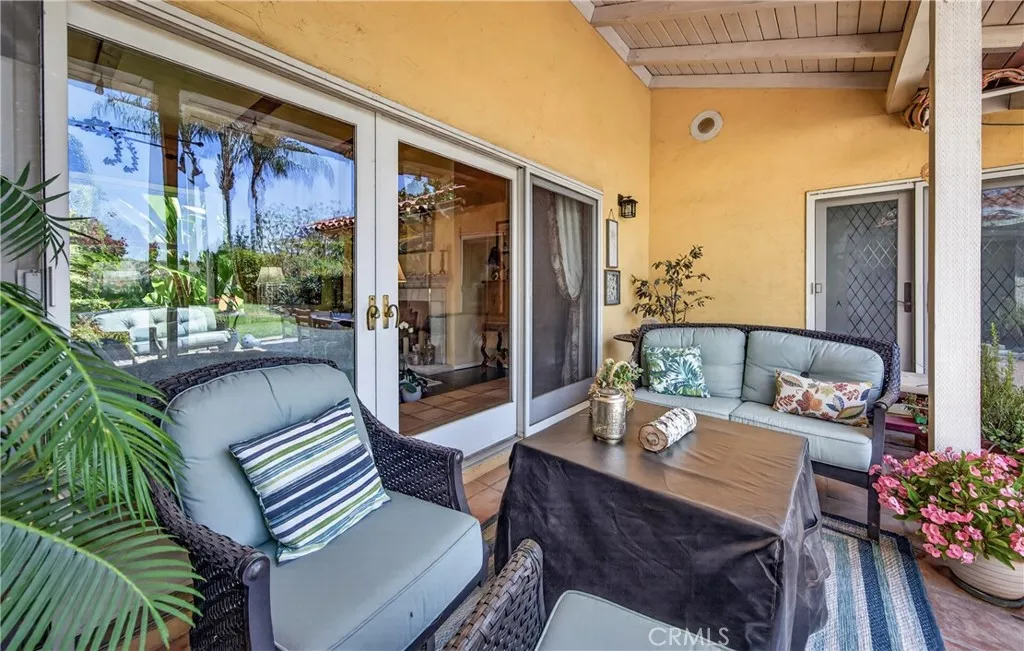 Covered outdoor room off Great room