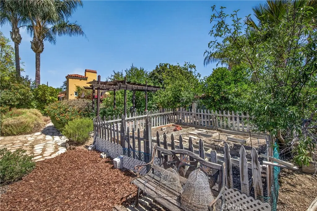 Garden area