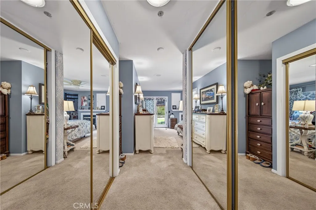 His/her closets (Hers is walk-in)