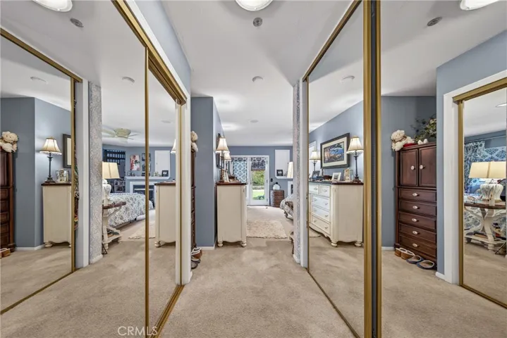 His/her closets (Hers is walk-in)