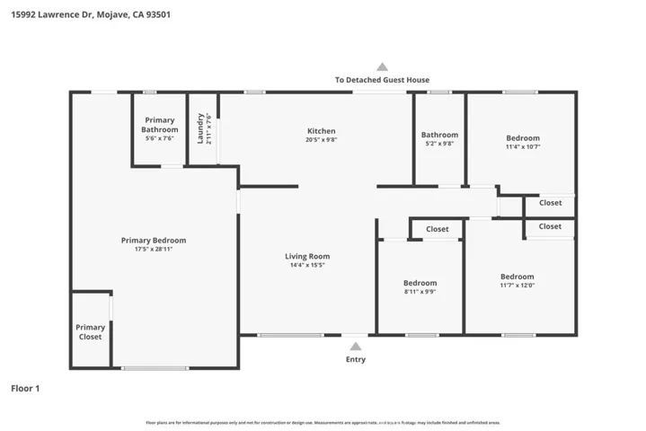 15992 Lawrence Drive, Mojave, California 93501
