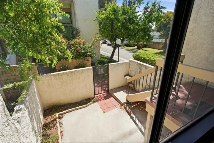 Patio/entrance to home