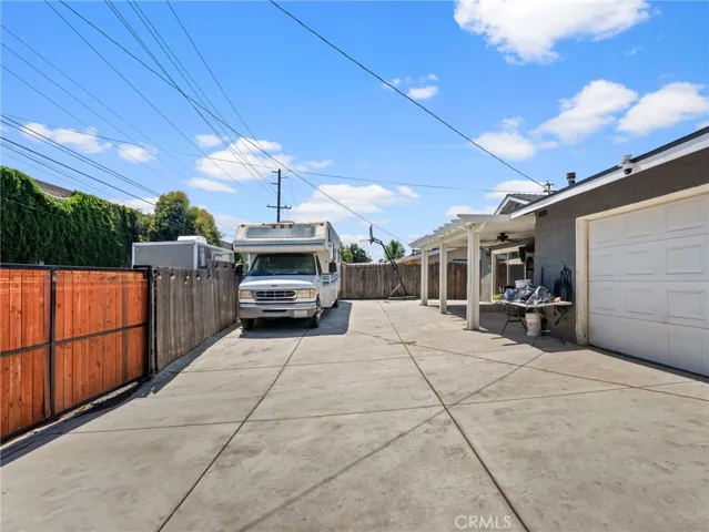 Plenty of parking! RV Parking, toy parking, and garage access.