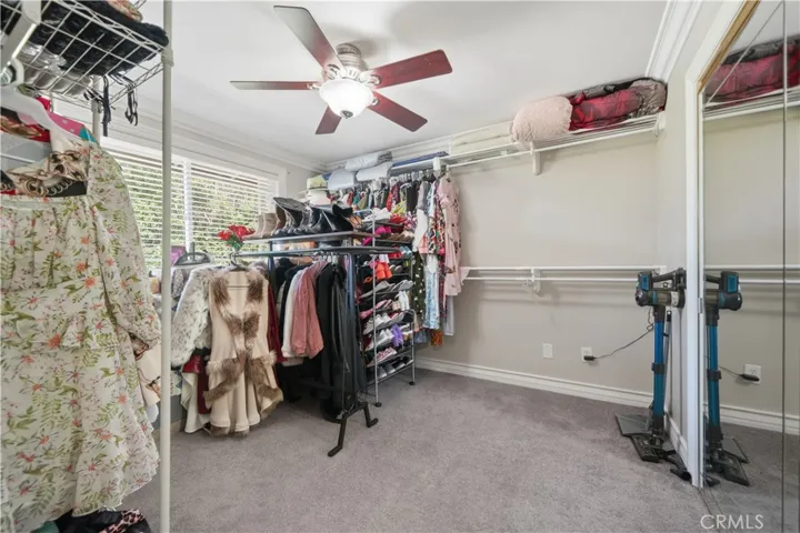 Second Floor Guest bedroom, currently used as a second closet