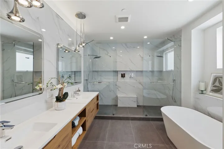 Primary bathroom suite