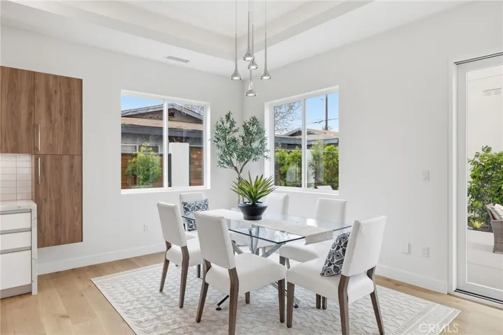 Formal dining room area