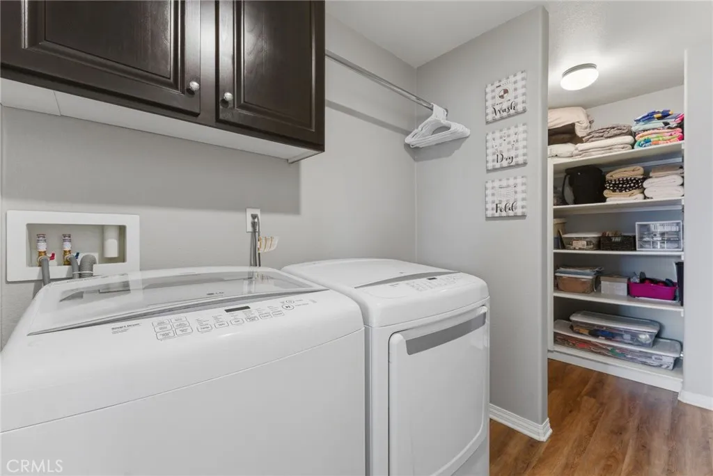 Upstairs laundry