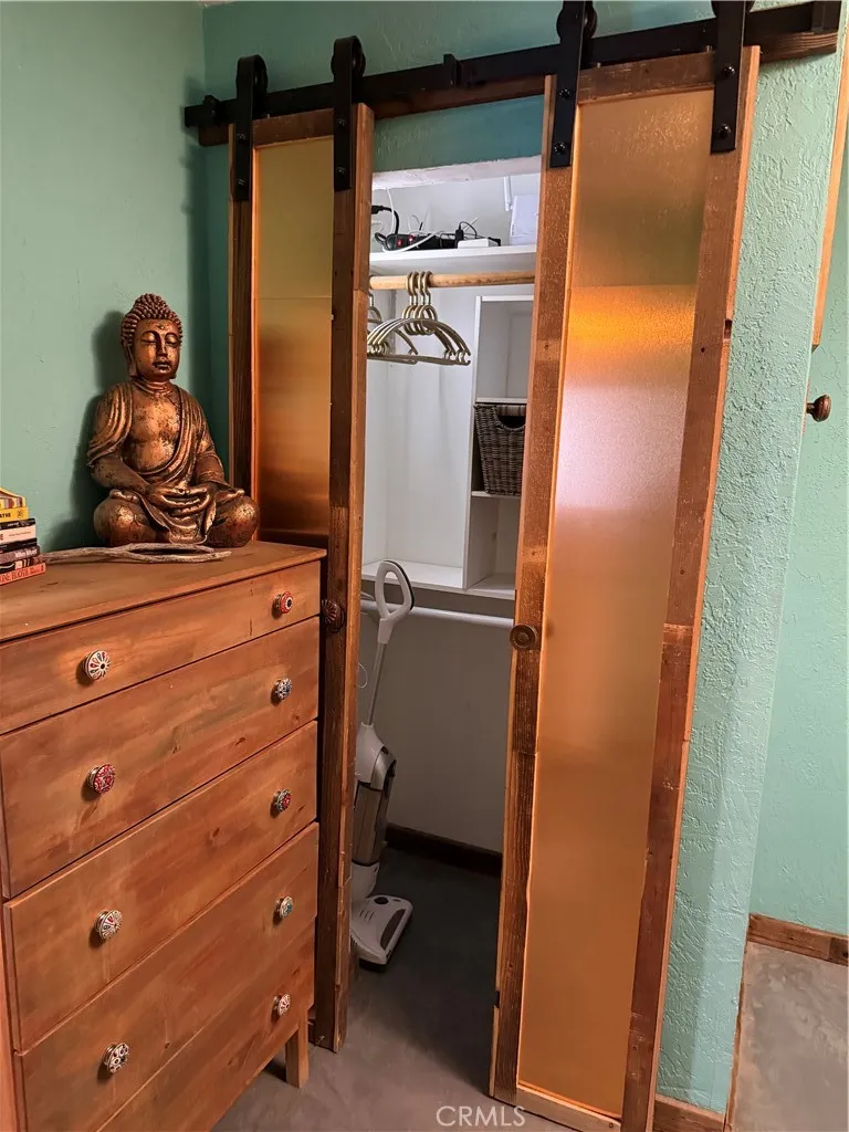 Closet space