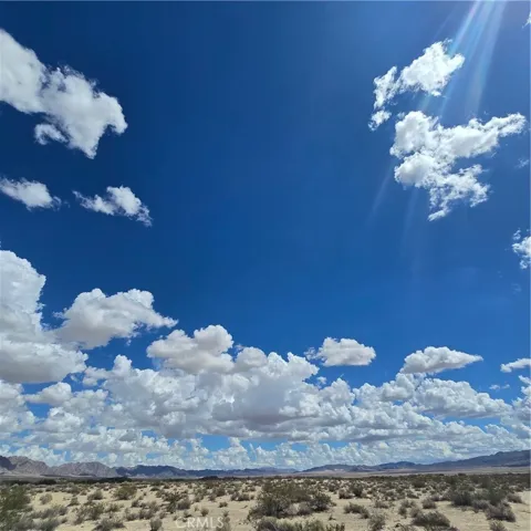 Clouds in Wonder Valley