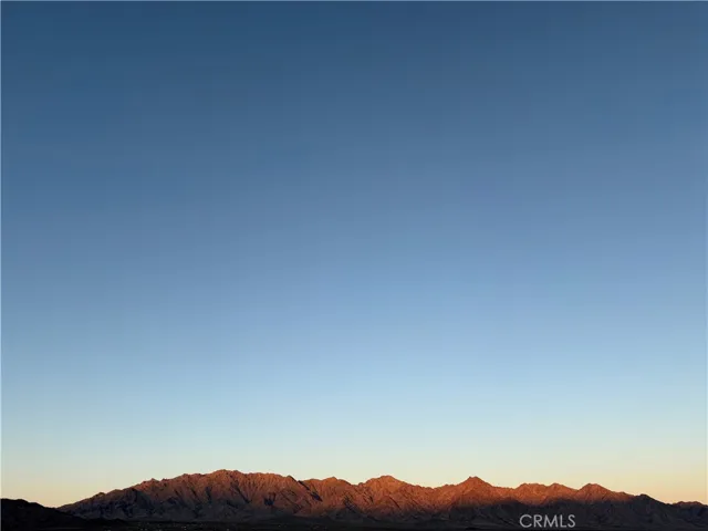 The northeast view at Sunset