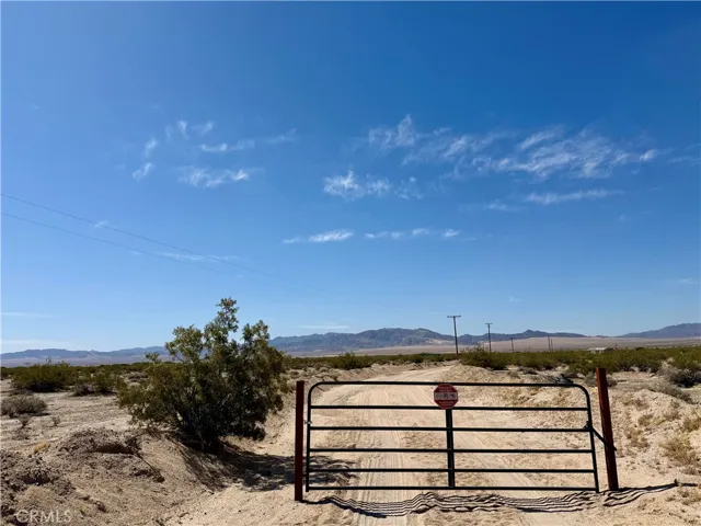 Security gate off Amboy Road