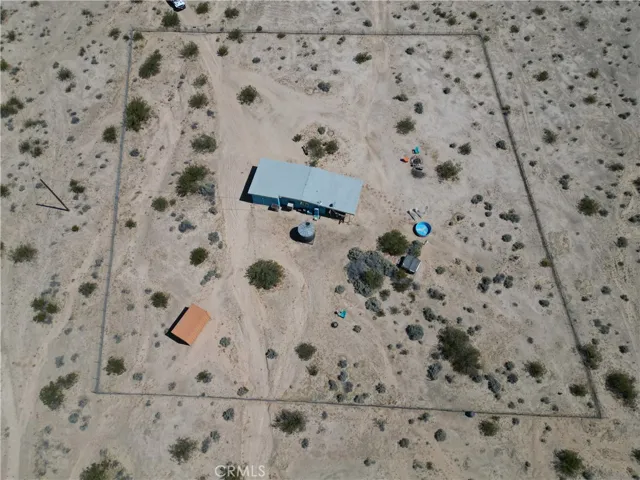 There is a fence around the property for the home