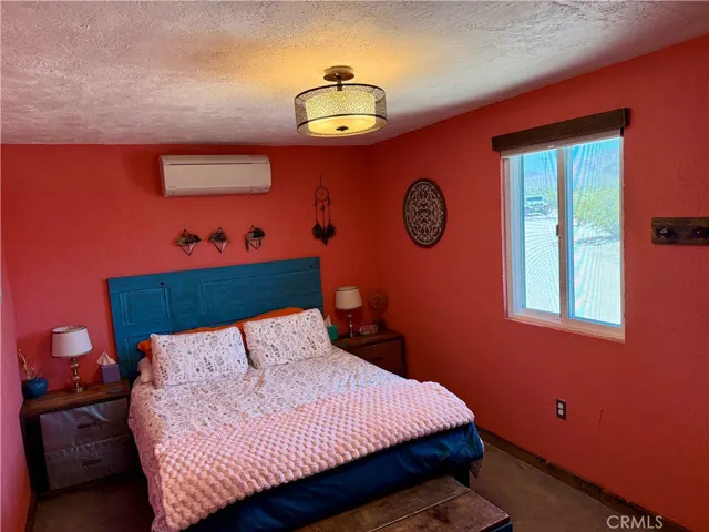 Two bedrooms within independent, mini split heating and cooling system systems
