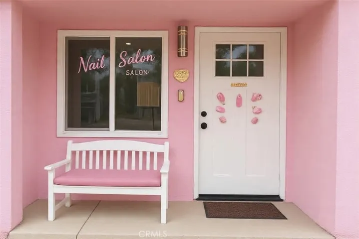 A.I. Generated of Entry to Nail Salon