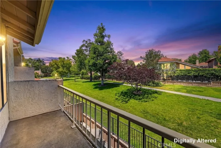 Balcony from Master Bedroom