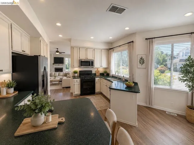 Virtually Staged Kitchen Family
