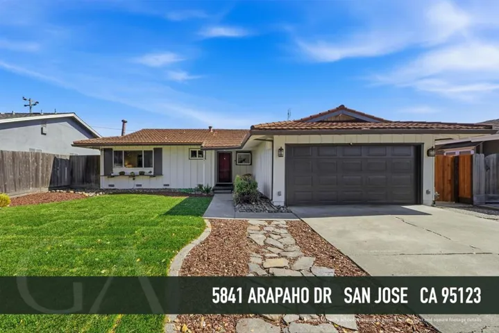 5841 Arapaho Drive, San Jose, California 95123