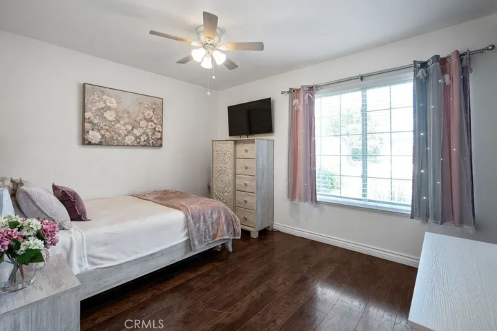 down stairs bedroom