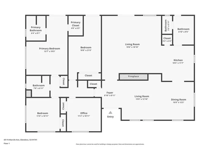 431 N Marcile Avenue, Glendora, California 91741