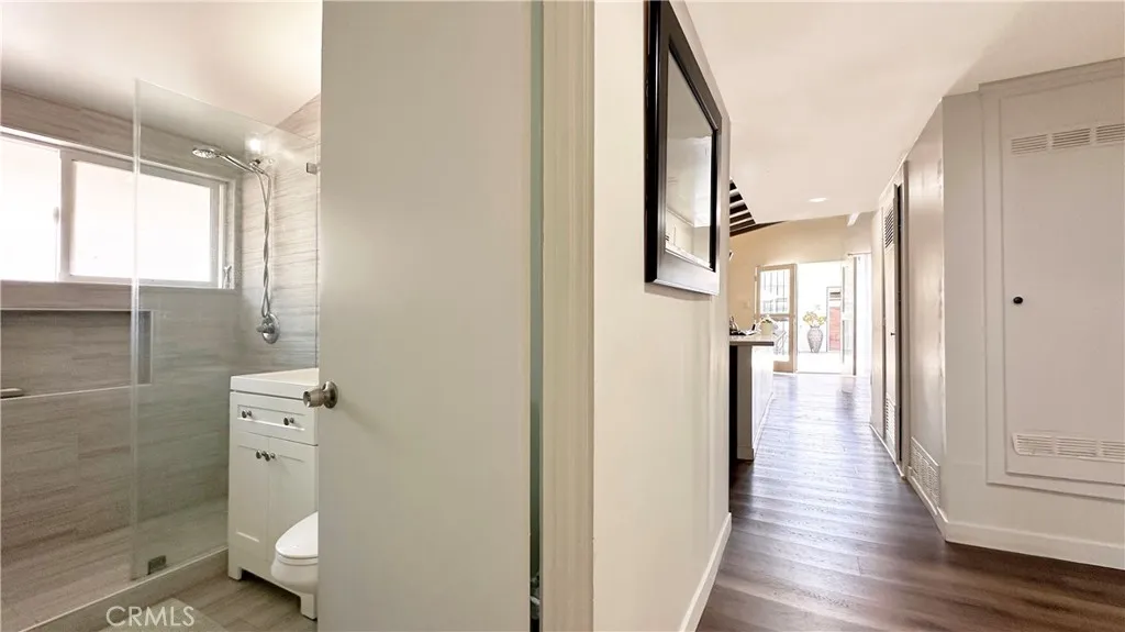 Hallway adjacent bathroom 2 and bedrooms