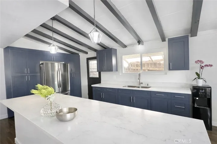 Large kitchen countertop