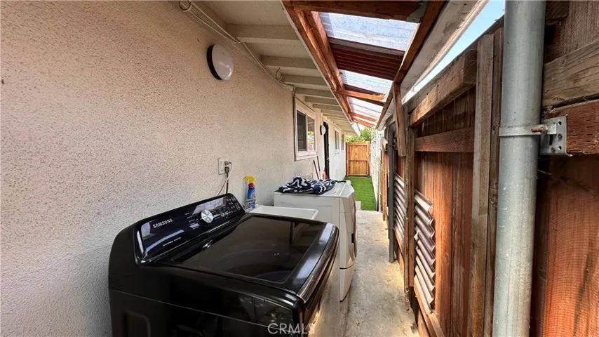 Laundry area