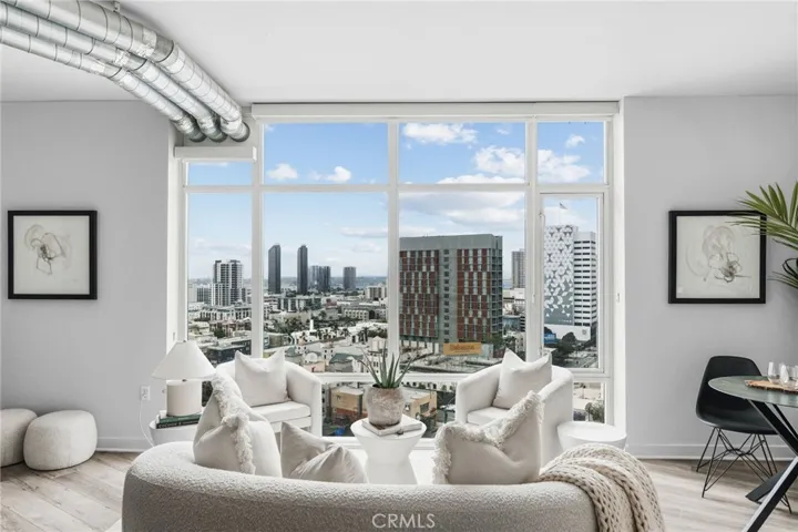 Ocean views from the living room