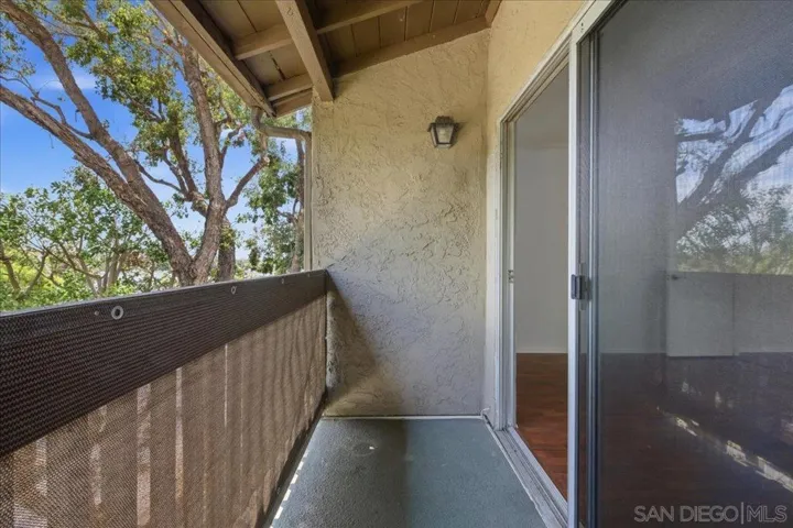 Private balcony