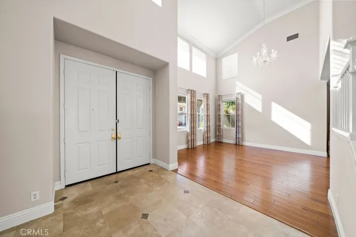 Front Doors & Living Room