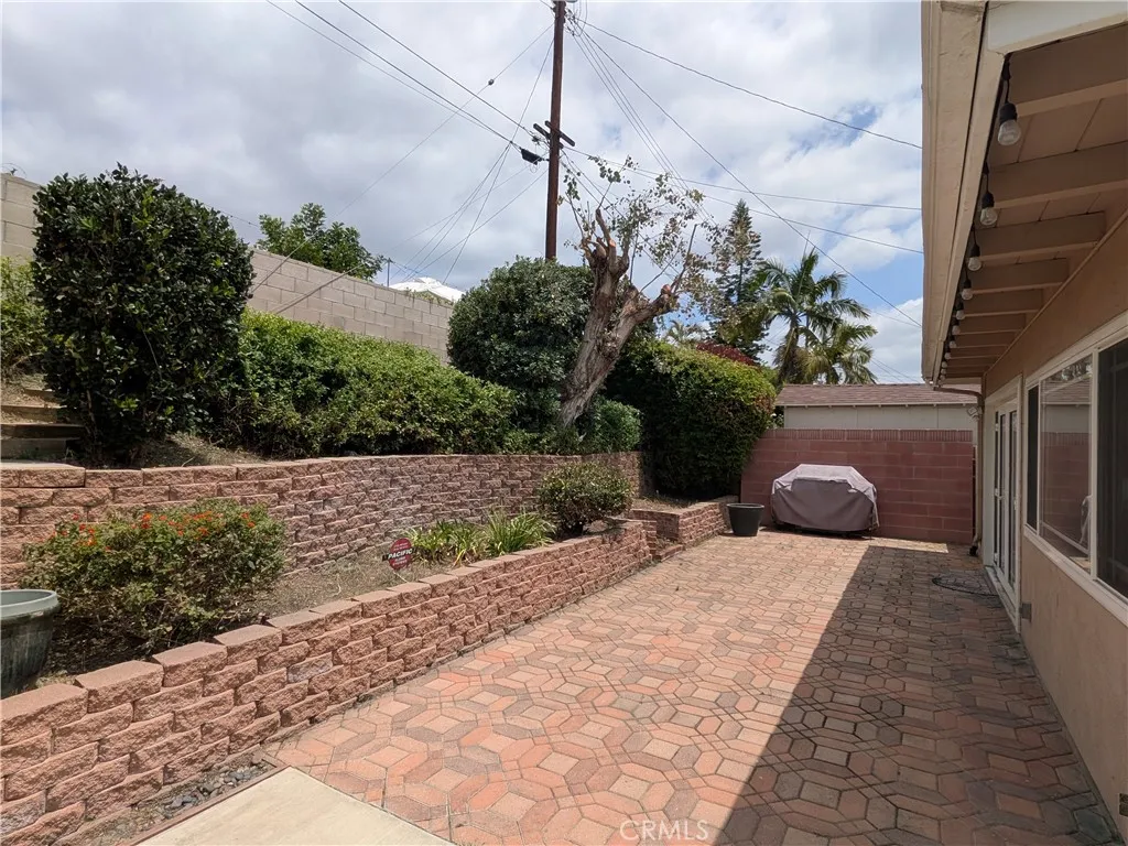 Paved Backyard