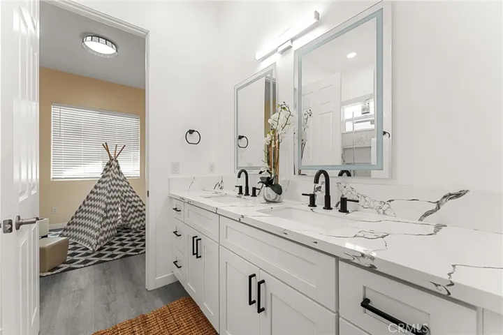 Jack and Jill bathroom