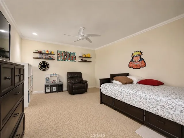 Office/den currently furnished as a bedroom