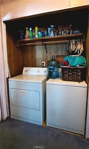 Laundry area