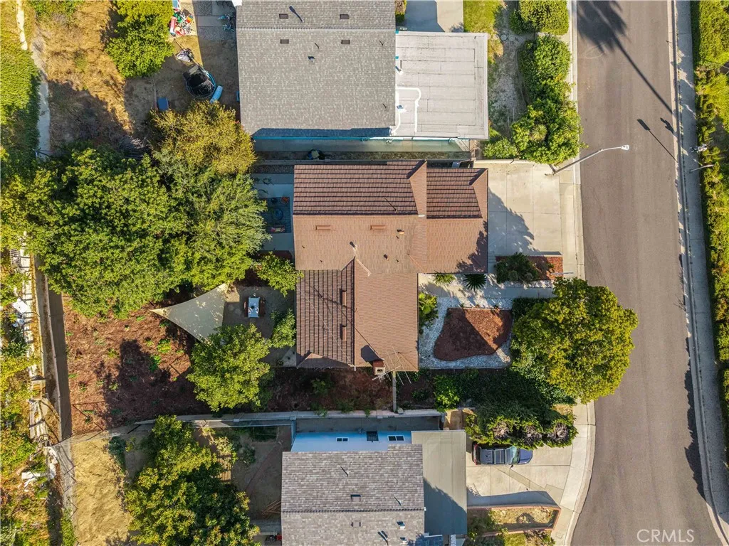 Ariel view above home- Expansive lot - High ADU potential