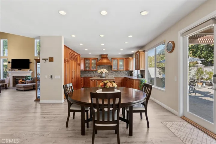 Eating Area and Kitchen