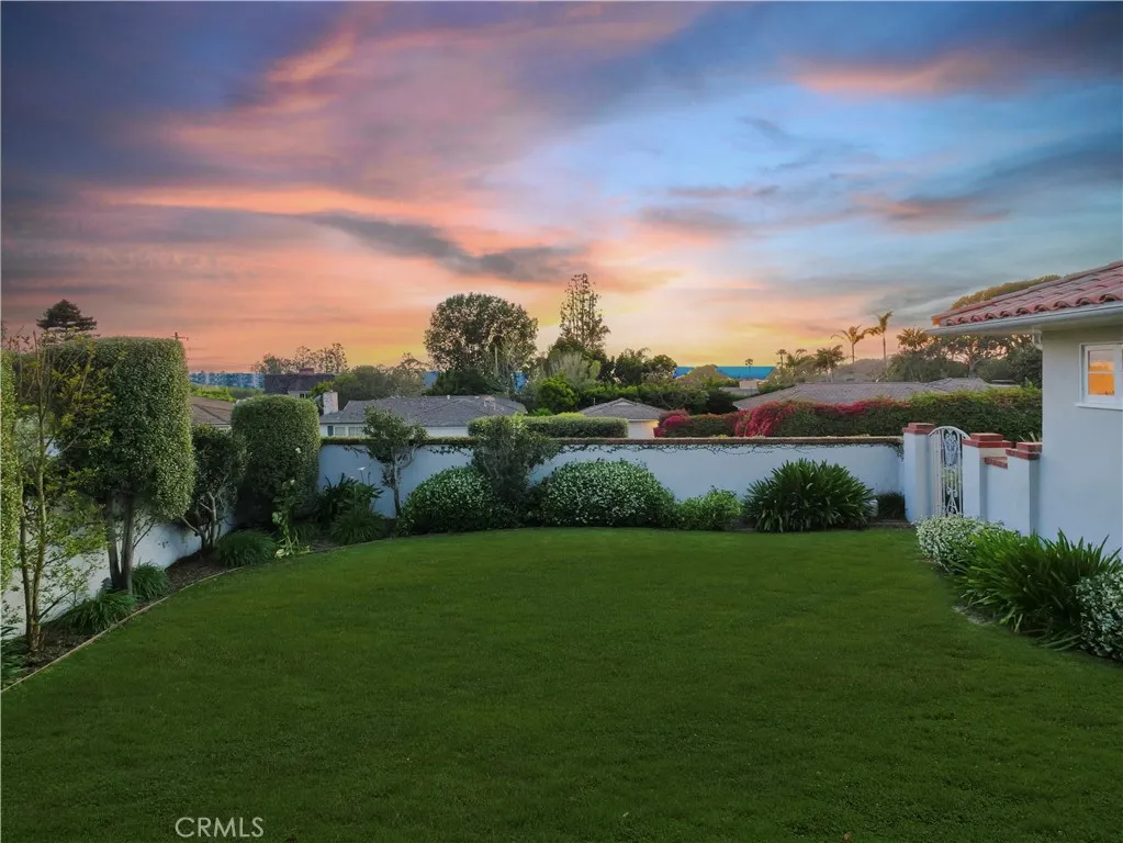 Backyard Sunset