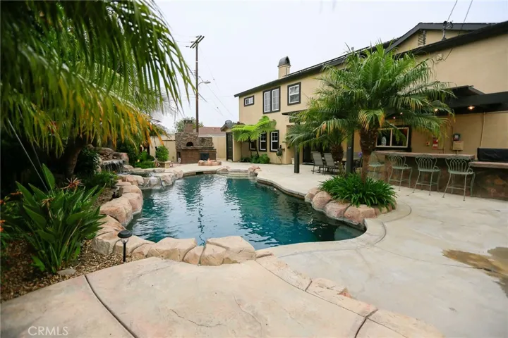 Rear look at the Backyard