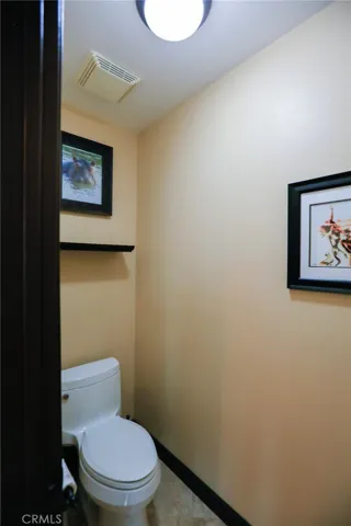 Eclosed Toilet area