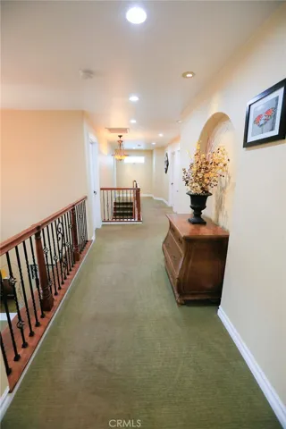 Other end of hallway facing west
