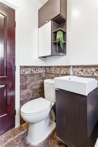 Hallway bathroom