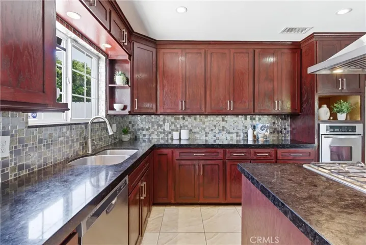 Beautiful kitchen in warm wood tones