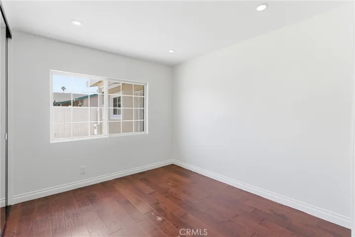 Bedroom 2 with double door closet