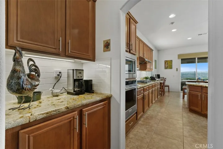 View of the Butler's Pantry to the Kitchen.