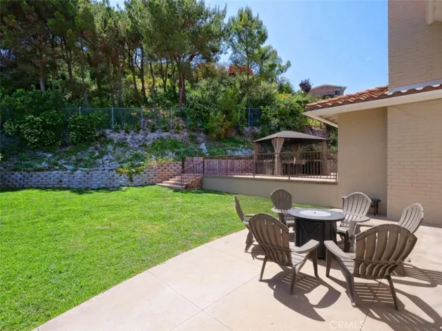 Terraced Backyard