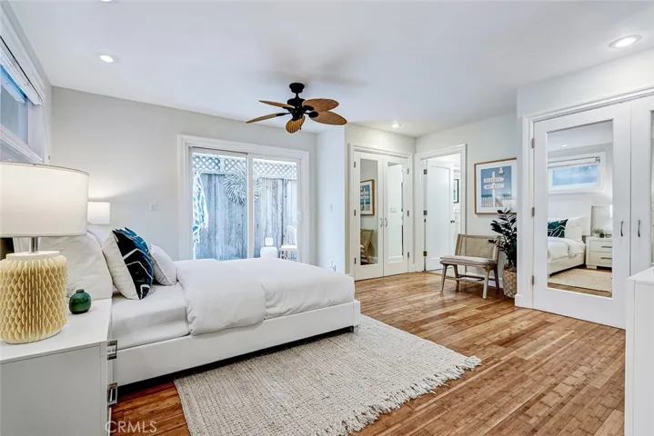 Generous primary suite with 3 oversized closets and lovely spa style bath.