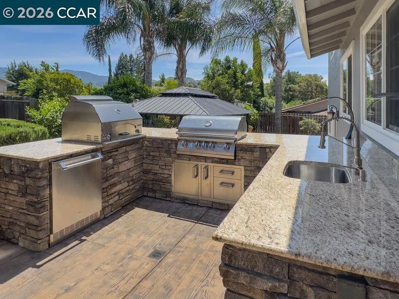 Outdoor Kitchen w/Pizza Oven
